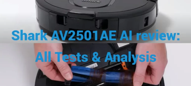 Shark AV2501AE AI review: All Tests & Analysis